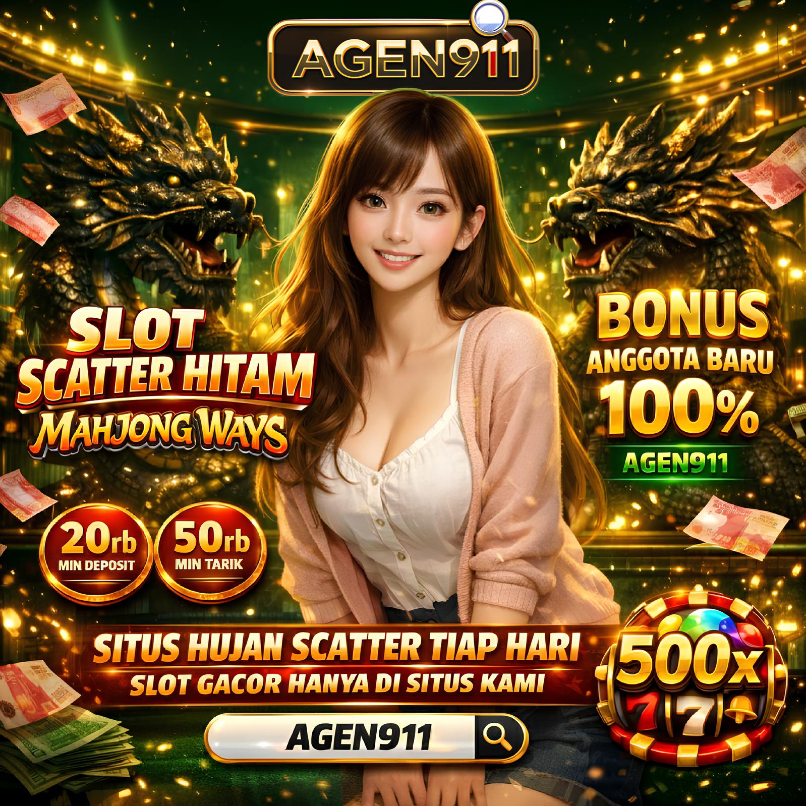 AGEN911 Link Situs Slot Mahjong Ways 1 & 2 PG Soft Akun Demo Banjir Scatter Hitam Terpercaya image 1