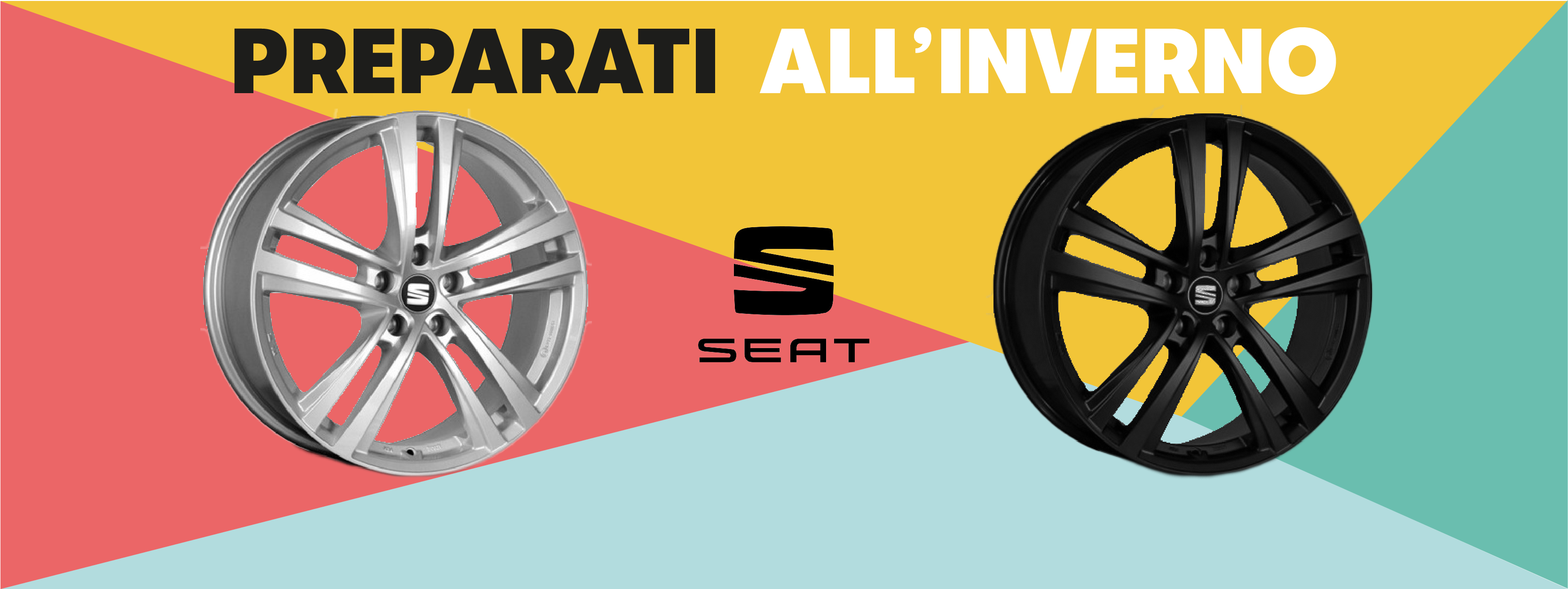 Set cerchi e gomme invernali Seat