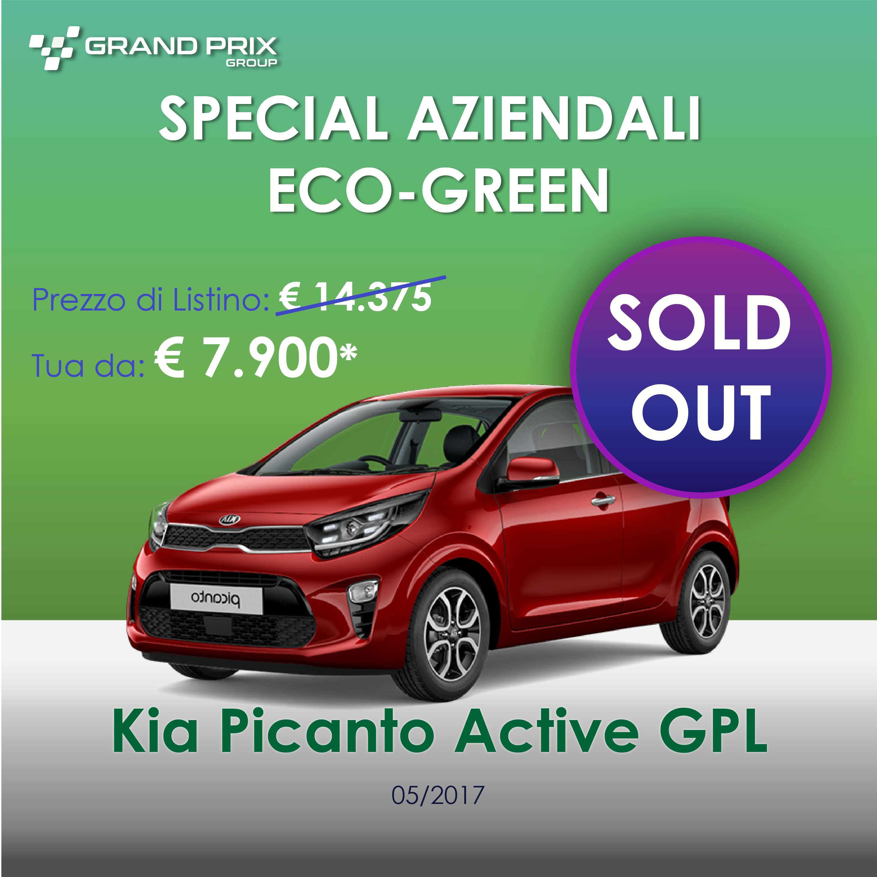 Kia Picanto Aziendale Sold out