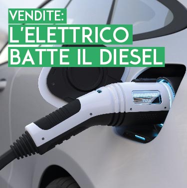 Vendite: L'Elettrico BATTE il Diesel