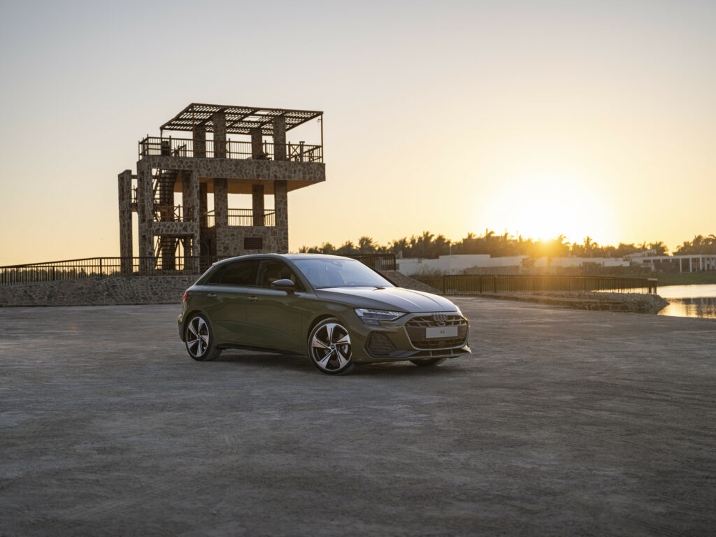 Nuova Audi A3 allstreet verde distretto