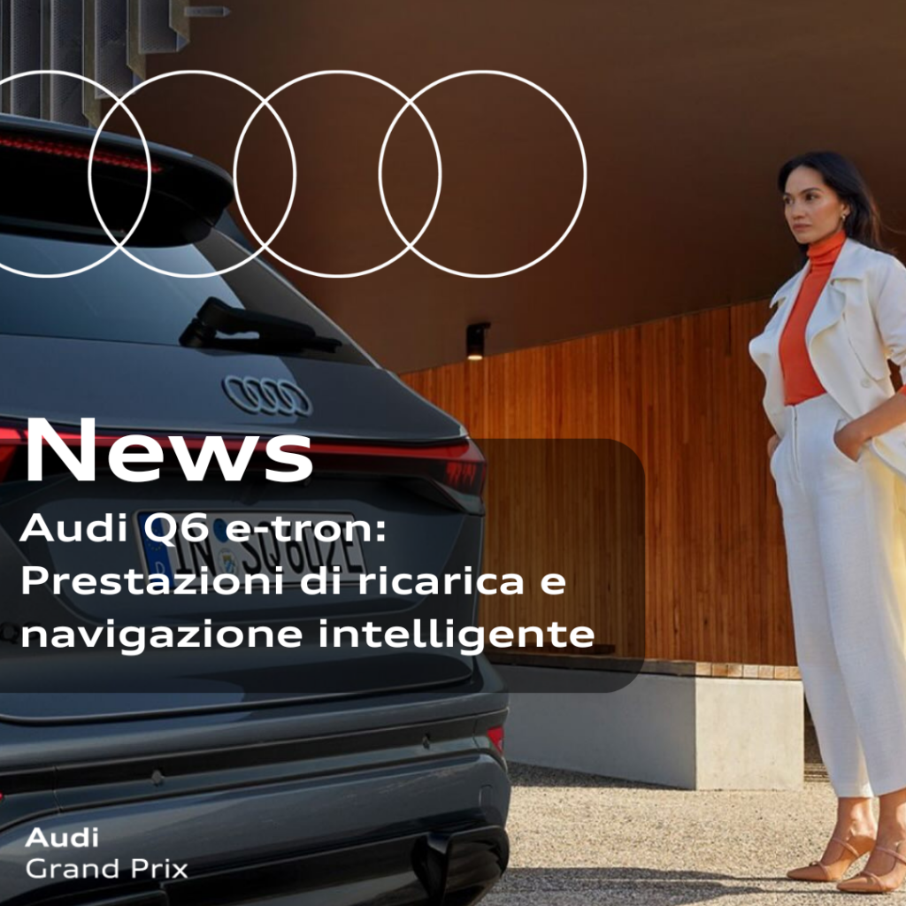 Audi Q6 e-tron: Prestazioni di ricarica e navigazione intelligente